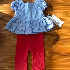 Pippa & Julie Matching Set • Size 3/6 Mo • NWT